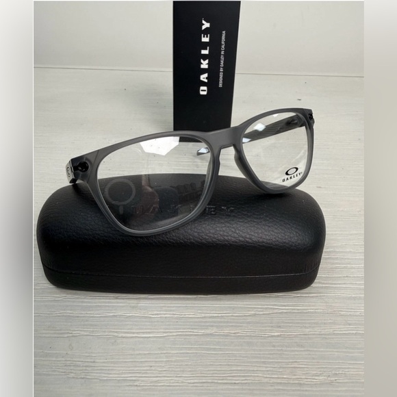 OAKLEY OX8177-0254 OJECTOR 54mm Satin Gray Smoke Eyeglasses Frames Only